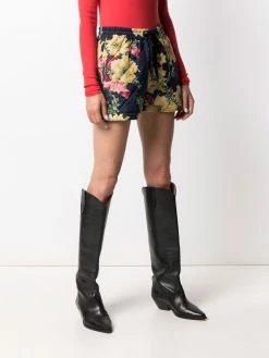 ETRO Short fleuri à lien de resserrage Prix Dynamité shorts courts femme 7 ETRO short fleuri à lien de resserrage