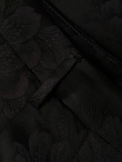 ETRO pantalon de tailleur à fleurs en jacquard