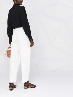 ETRO blouse drapée à col noué