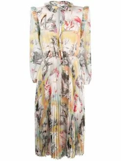 ETRO robe à imprimé photographique