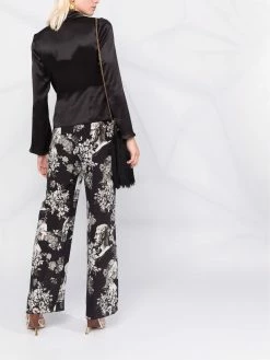 ETRO pantalon à imprimé graphique