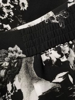 ETRO pantalon à imprimé graphique