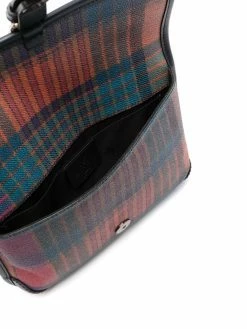ETRO Sac porté épaule à motif tartan 50% Off De Vente sacs porté épaule homme 9 ETRO sac porté épaule à motif tartan