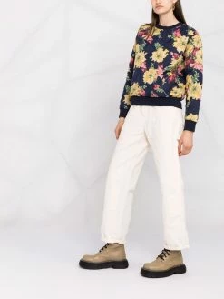 ETRO sweat matelassé à fleurs