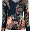 ETRO haut à motif cachemire