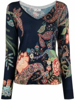 ETRO haut à motif cachemire