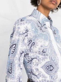 ETRO chemise à imprimé cachemire