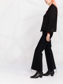 ETRO Prix Favorable Blazer en fil bouclé à simple boutonnage blazers femme 9 ETRO blazer en fil bouclé à simple boutonnage