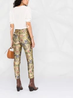 ETRO blouse en soie à col noué