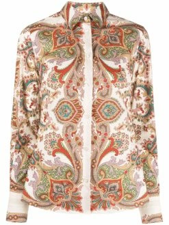 ETRO chemise à motif cachemire