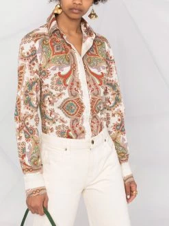 ETRO chemise à motif cachemire