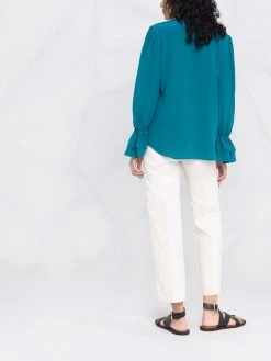 ETRO blouse drapée à volants