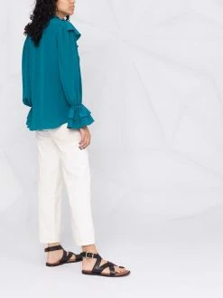 ETRO blouse drapée à volants