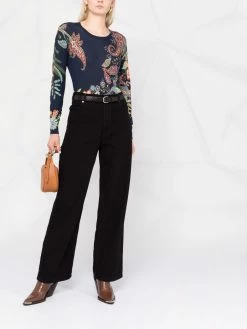 ETRO haut à motif cachemire