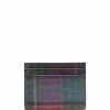 ETRO porte-cartes à carreaux