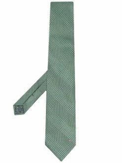 ETRO écharpe en soie à carreaux