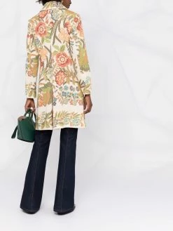 ETRO manteau à fleurs
