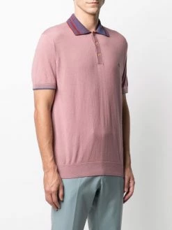 ETRO polo à logo brodé