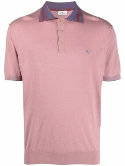 ETRO polo à logo brodé