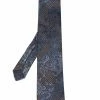 ETRO cravate en soie à motif en jacquard