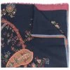 ETRO écharpe à motif cachemire brodé