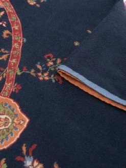 ETRO écharpe à motif cachemire brodé