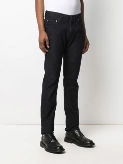 ETRO jean droit à imprimé cachemire