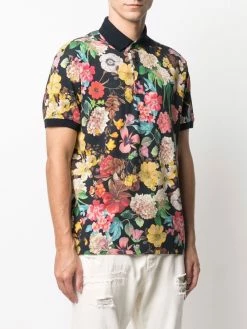 ETRO polo à fleurs