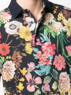 ETRO polo à fleurs