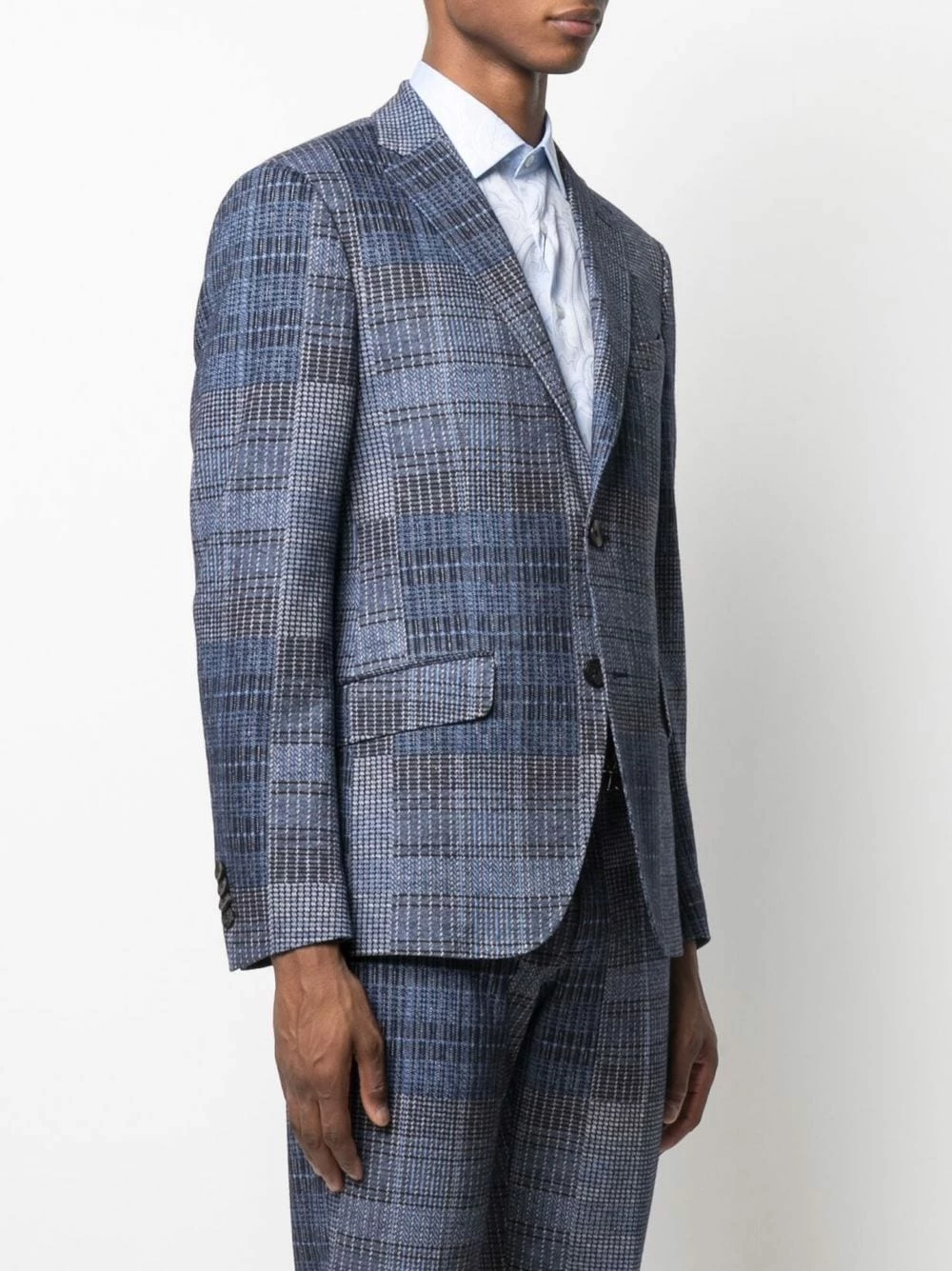 ETRO Prix Avantageux Veste de costume à motif jacquard blazers homme 3 ETRO veste de costume à motif jacquard