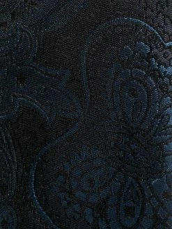 ETRO cravate en soie à motif cachemire