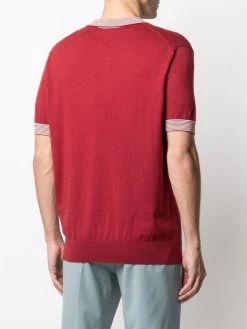 ETRO polo à bords rayés