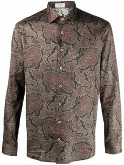ETRO chemise à imprimé cachemire