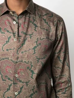 ETRO chemise à imprimé cachemire