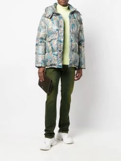 ETRO jean droit à taille mi-haute