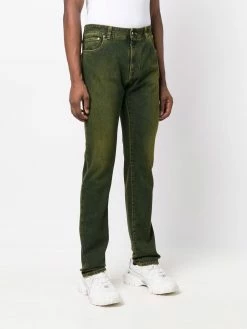 ETRO jean droit à taille mi-haute