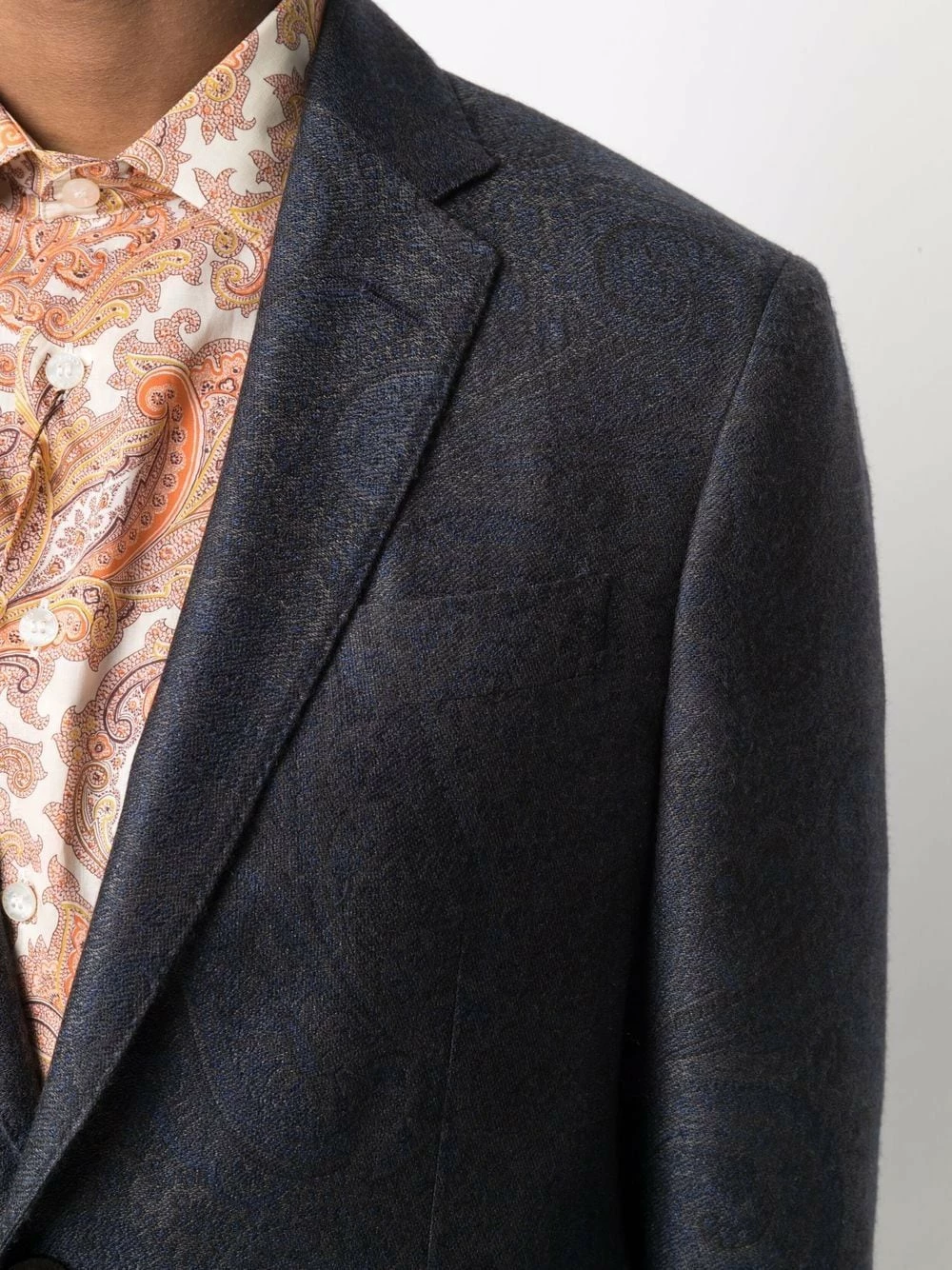 ETRO Prix Préférentiel Blazer à boutonnière blazers homme 5 ETRO blazer à boutonnière