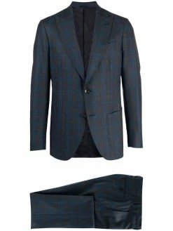 Pas Cher Etro Magasin 35 ETRO blazer droit à motif tartan