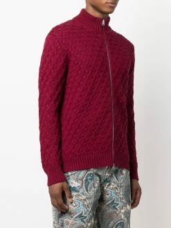 ETRO cardigan en maille texturée