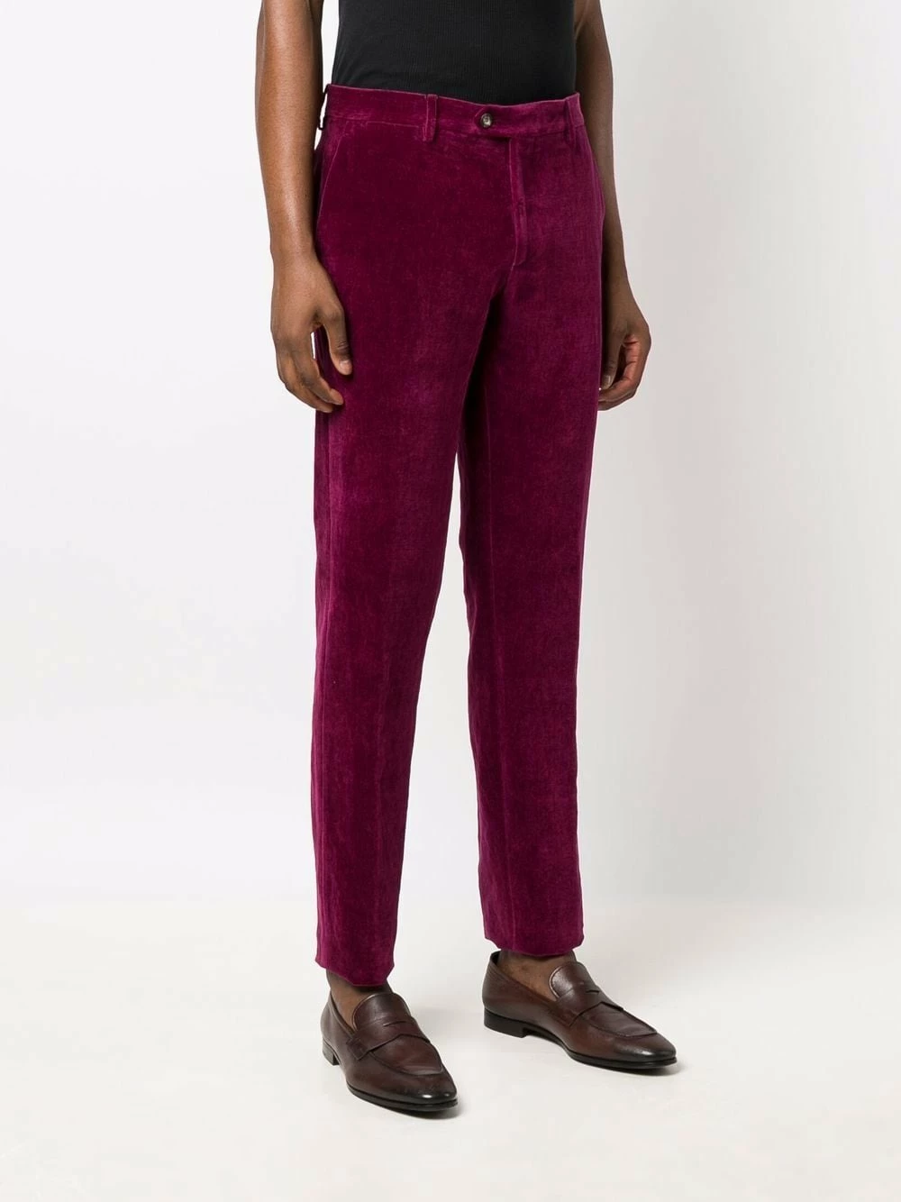 ETRO Pantalon slim en velours Prix Dégriffé pantalons droits homme 3 ETRO pantalon slim en velours