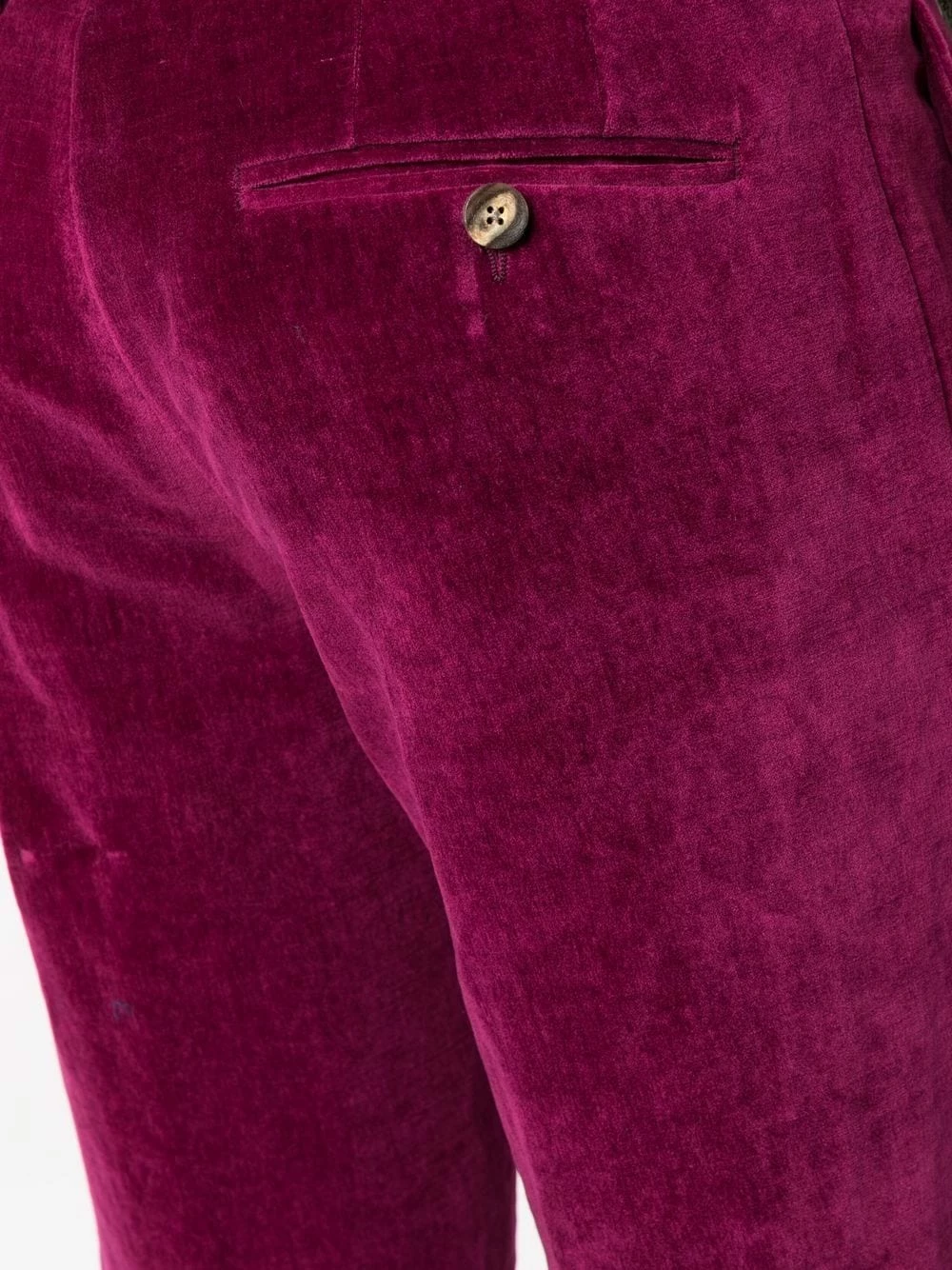 ETRO Pantalon slim en velours Prix Dégriffé pantalons droits homme 5 ETRO pantalon slim en velours