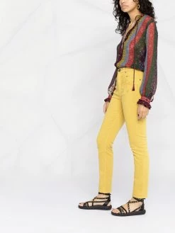 ETRO jean skinny à taille haute