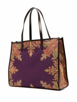 ETRO sac porté épaule à motif cachemire