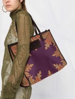 ETRO sac porté épaule à motif cachemire