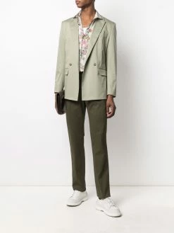 ETRO pantalon de costume à coupe stretch