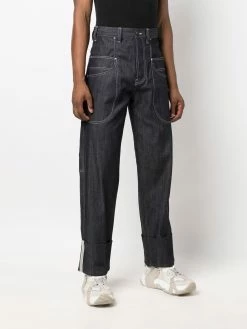 ETRO jean cigarette à taille haute