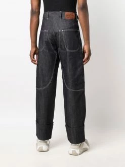 ETRO jean cigarette à taille haute