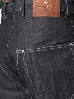 ETRO jean cigarette à taille haute