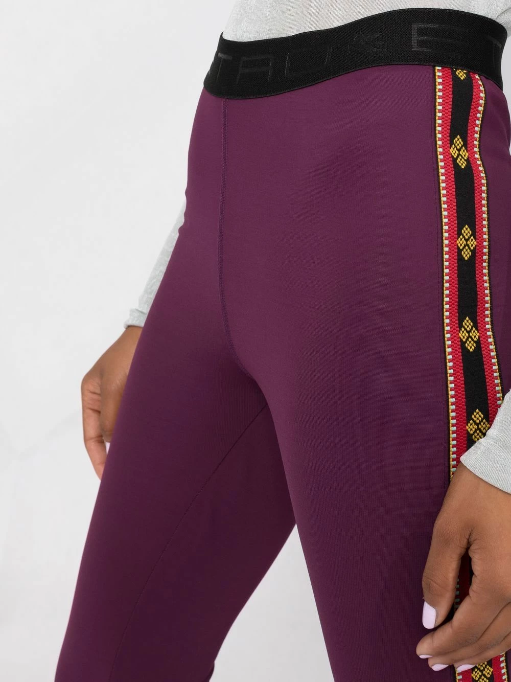 ETRO Legging à bandes contrastantes Prix Sacrifiés leggings femme 5 ETRO legging à bandes contrastantes