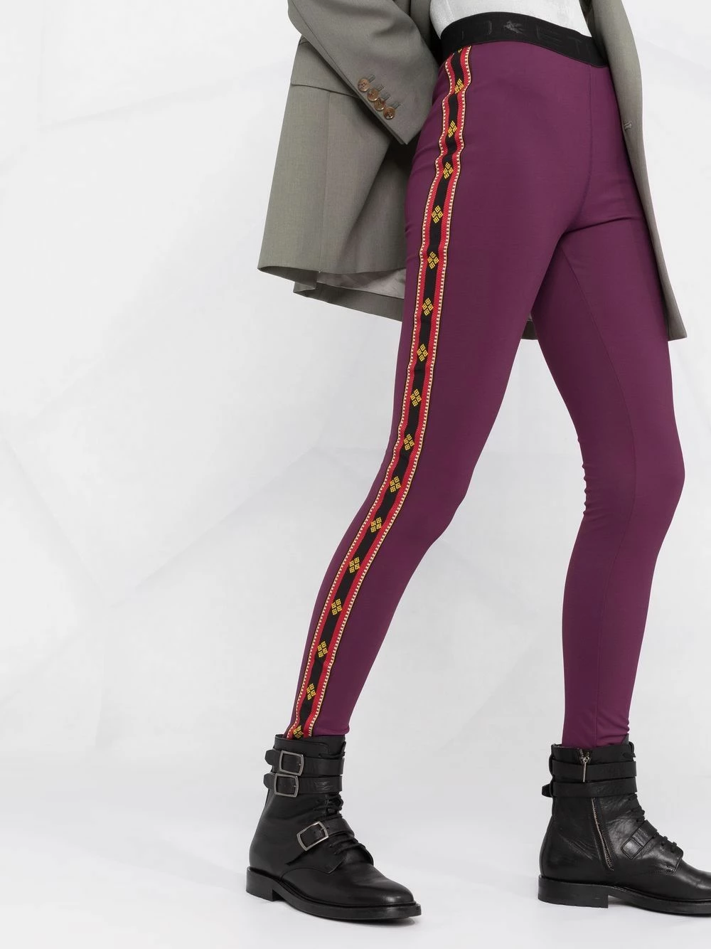 ETRO Legging à bandes contrastantes Prix Sacrifiés leggings femme 3 ETRO legging à bandes contrastantes
